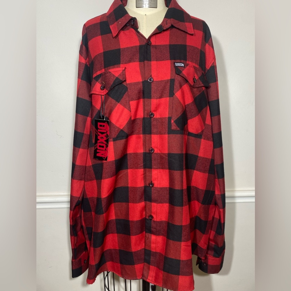 Men’s Dixxon “Redrum” flannel limited edition
